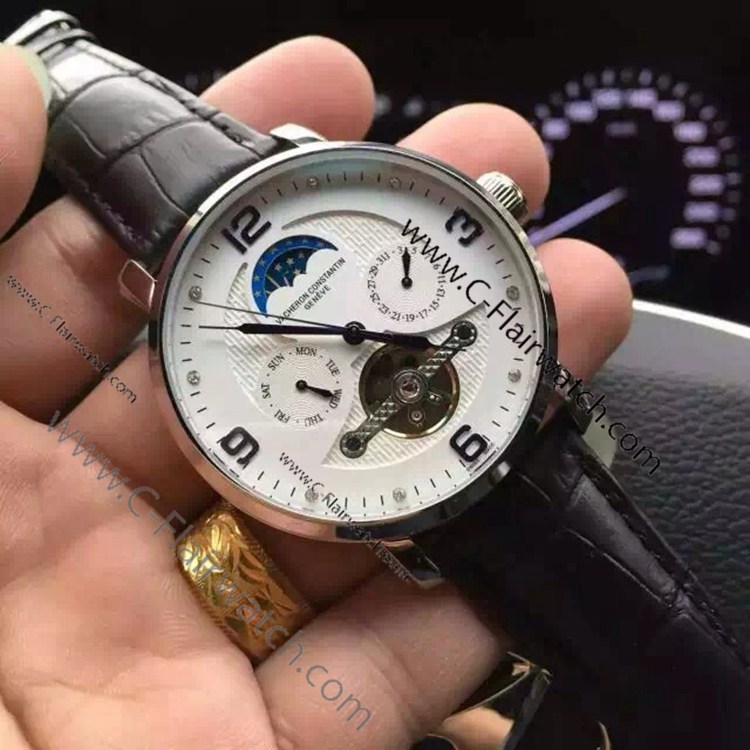 Vacheron Constantin Replica Watch Moon phase Tourbillon 001